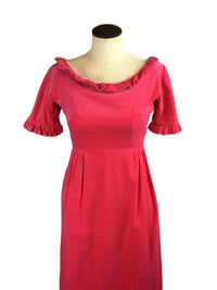 Top view of dress on mannequin