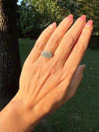 Kinsley-Kovsky Art Deco Diamond White Gold Vintage Engagement Ring Circa 1930s