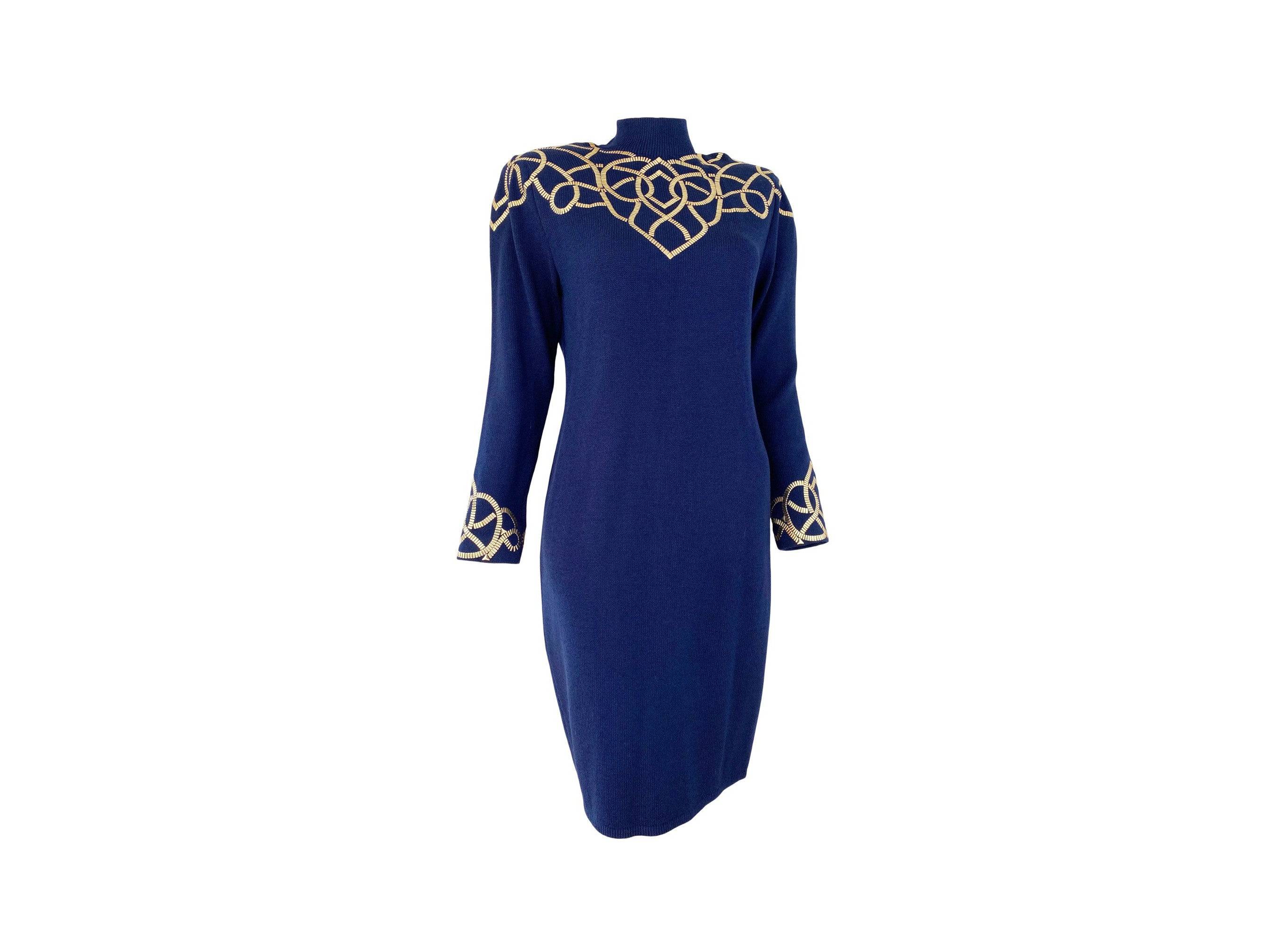 St john outlet navy dress