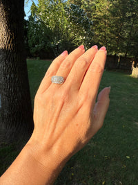 Kinsley-Kovsky Art Deco Diamond White Gold Vintage Engagement Ring Circa 1930s