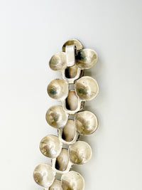 Fred Davis bracelet clasp and construction close-up