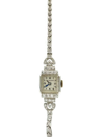 Ollendorf Platinum Diamond Watch and Strap